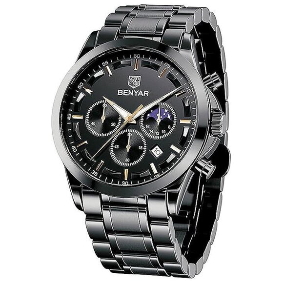 Mens Watches Analog Quartz Waterproof Wrist Watch for Men...